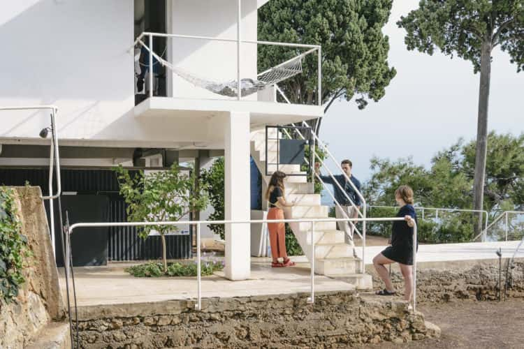 Field Work: three members of our team spend a day working at Eileen Gray’s Villa E-1027 in the South of France