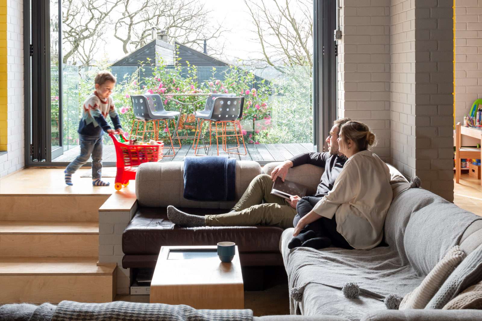 Open House: Chris and Sophie Illingworth on fixing up their brutalist family home in Leeds