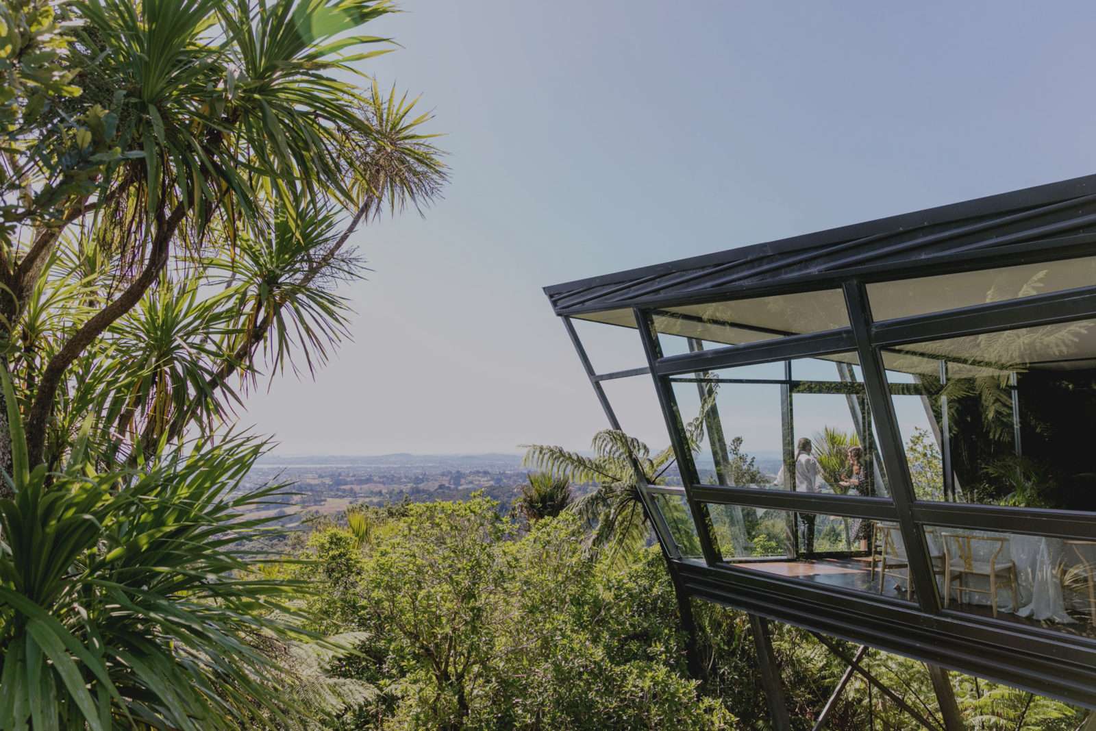 My Modern House: Andrea Harradine and Todd Stevenson open the doors to their modernist hillside house in Auckland, New Zealand