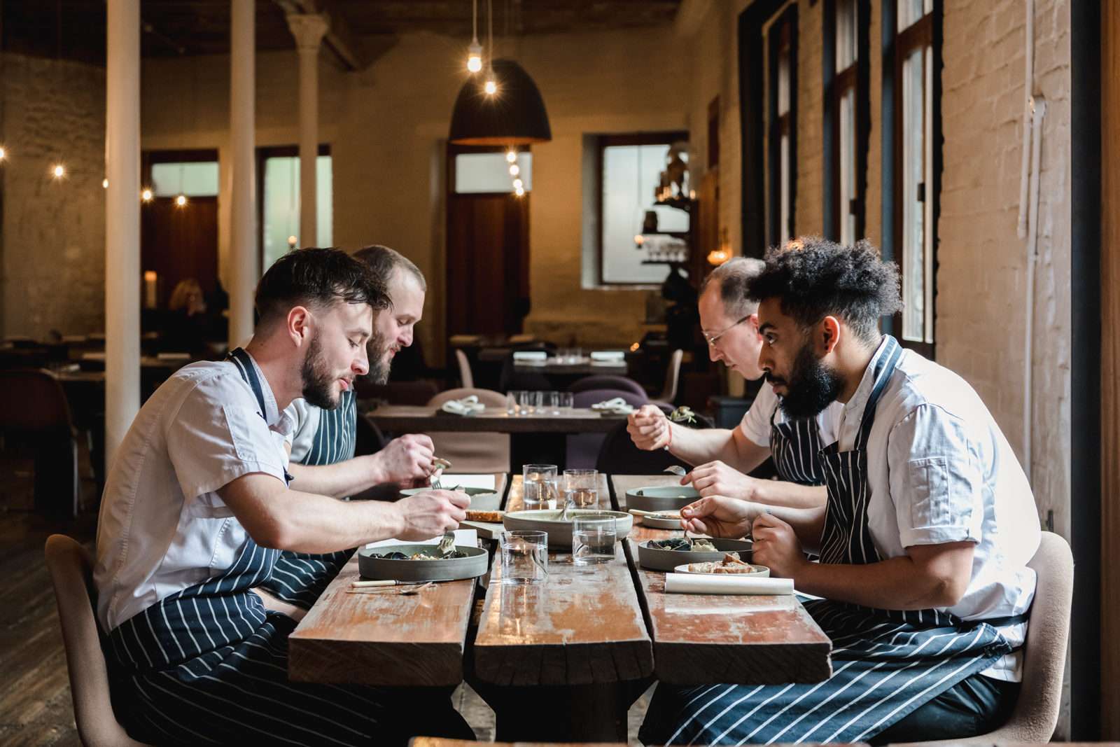 The Modern Menu: a recipe for coley and mussels from Andrew and Ben Radford at family-run Timberyard in Edinburgh