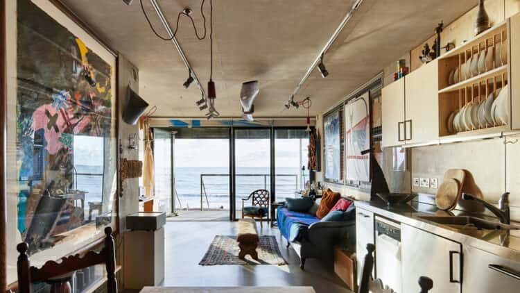 Art collector Rose Knox-Peebles’ concrete coastal home in East Sussex