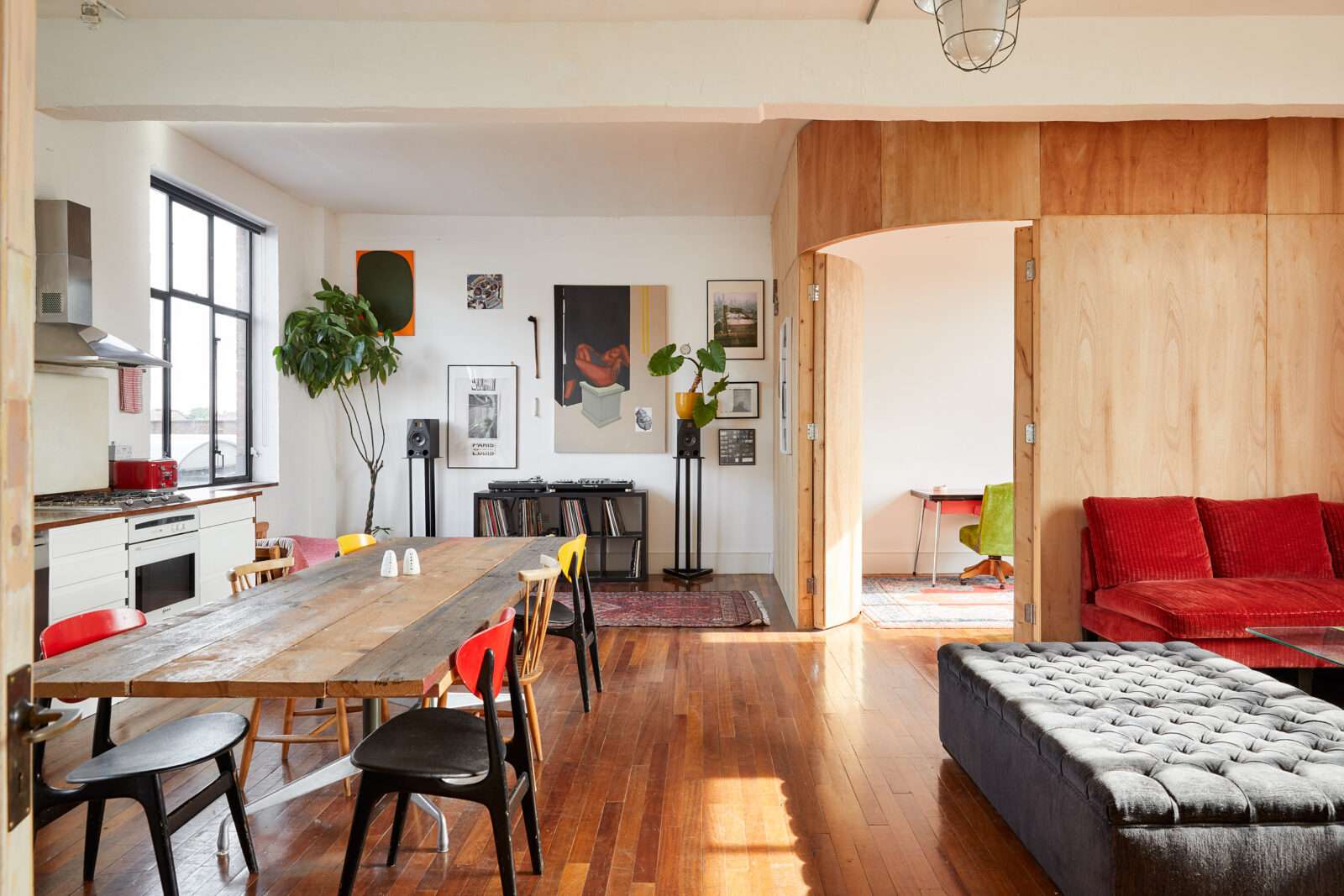 An apartment with star quality in a converted recording studio in west London