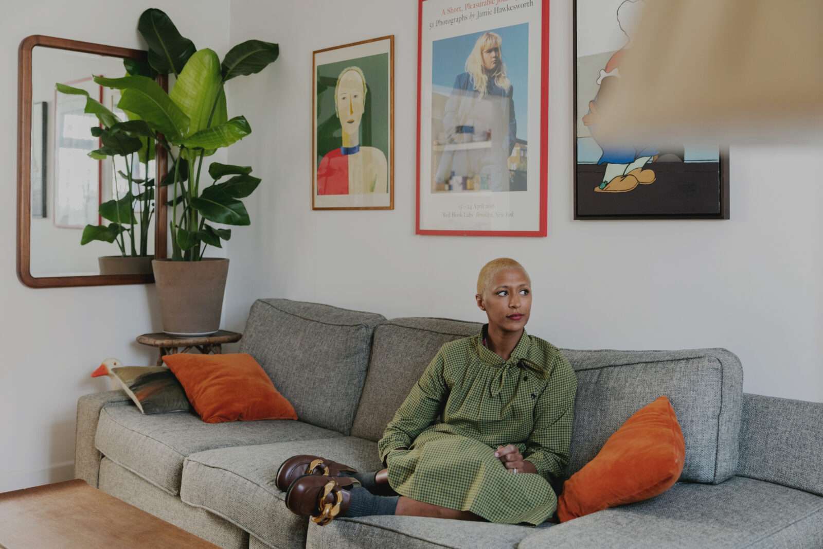 My Modern House: on the Isle of Dogs, Swedish-born perfumier Maya Njie on making a rental house feel like home with the help of charity shop finds, incense and found objects