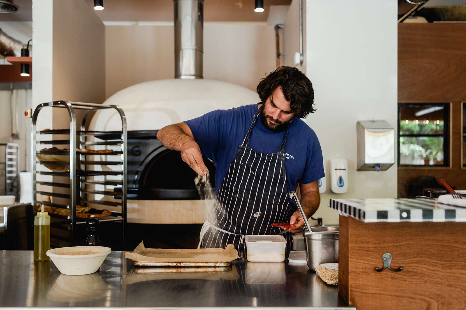 David Gingell and Jeremie Cometto-Lingenheim on the importance of a sustainable food system at Big Jo in Hornsey, north London