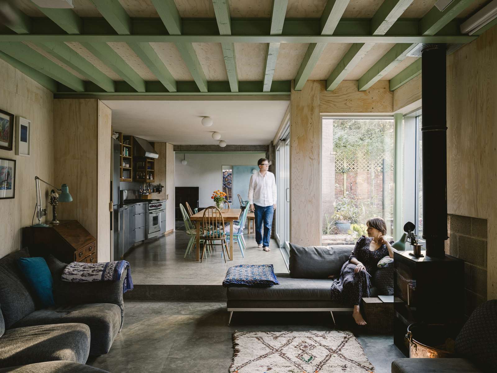 How Robin and Bronwen Burgess created a haven overlooking Hampstead Heath