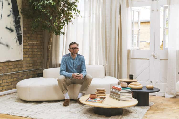 Designer Fred Rigby on creating a studio within an industrial building in Hackney, east London, that feels like home