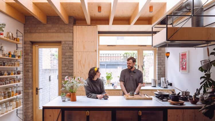 Mark Bonshek and Sabba Khan’s playful Maryland home is a masterclass in materiality