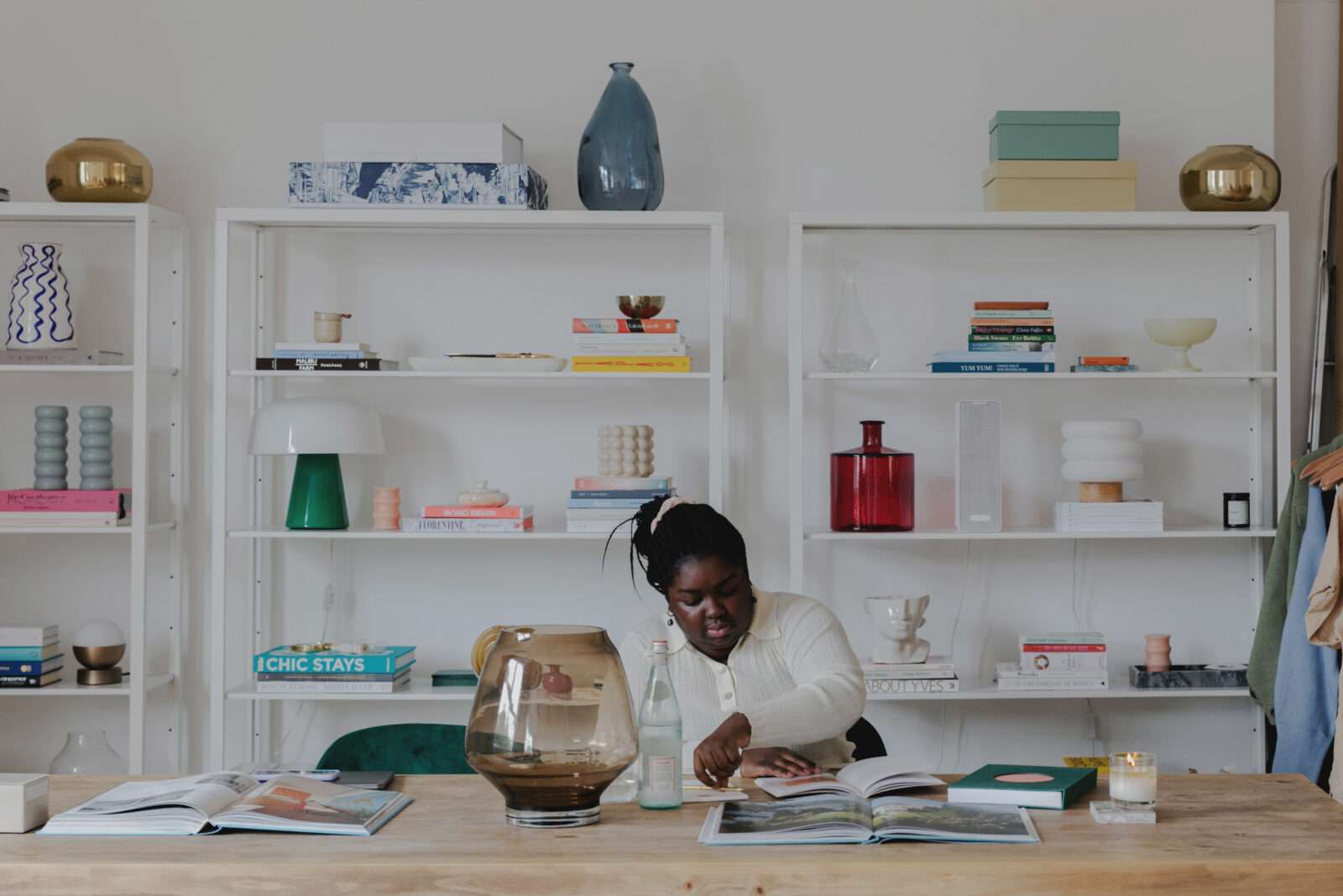 Studio Visits: creative entrepreneur Abisola Omole reveals her bright, multipurpose east London studio