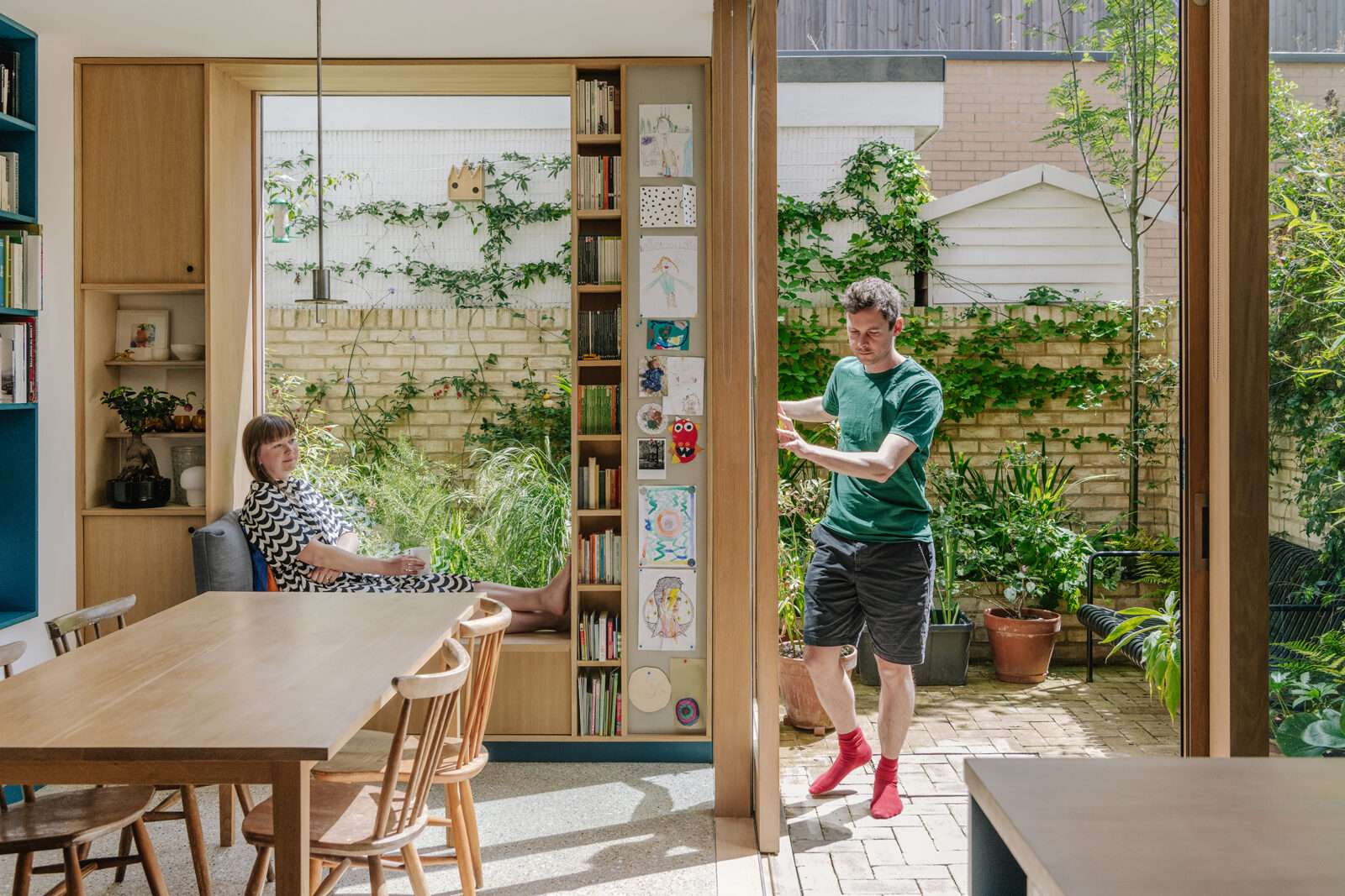 My Modern House: Emma and Ross Perkin of Emil Eve architects on creating flexible space for family life at their extended Victorian house in Stoke Newington