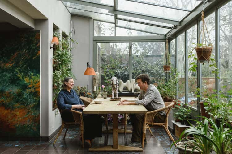 Chefs at Home: Moro restaurant founders Sam and Sam Clark on the pleasures of home cooking, plus a recipe for leek and yoghurt soup