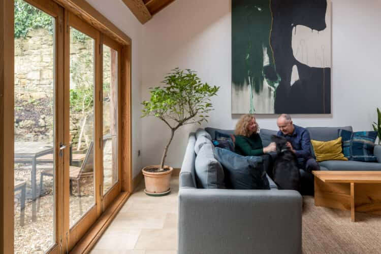 Open House: architect and artist duo John and Gill Hewitt on the sustainable timber-framed home they designed in Bath