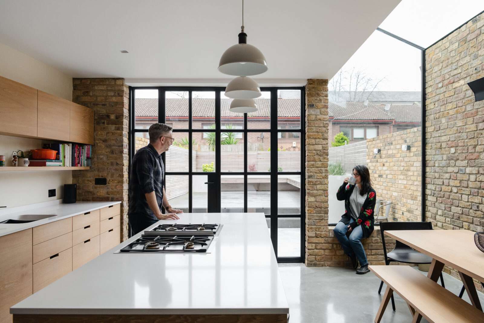 Lawyer George Cotter and design director Kristie Malivindi on the Brooklyn-inspired renovation of their Victorian home in Clapham, south-west London