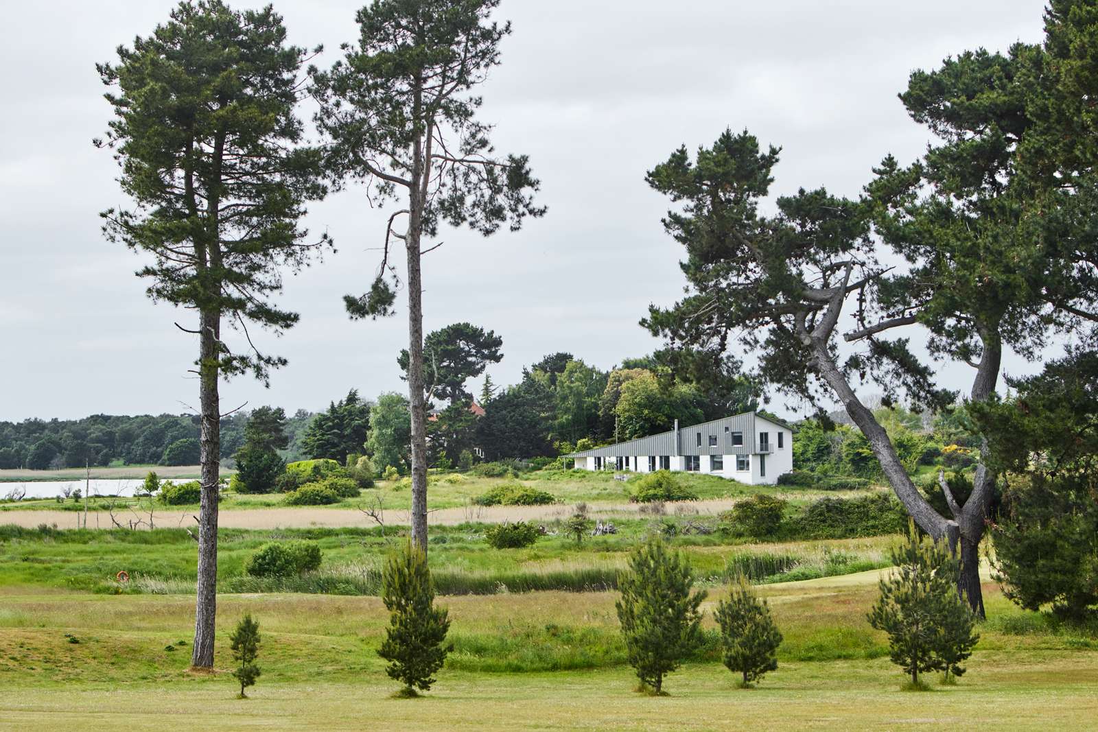 Coast and countryside at a contemporary home in Suffolk