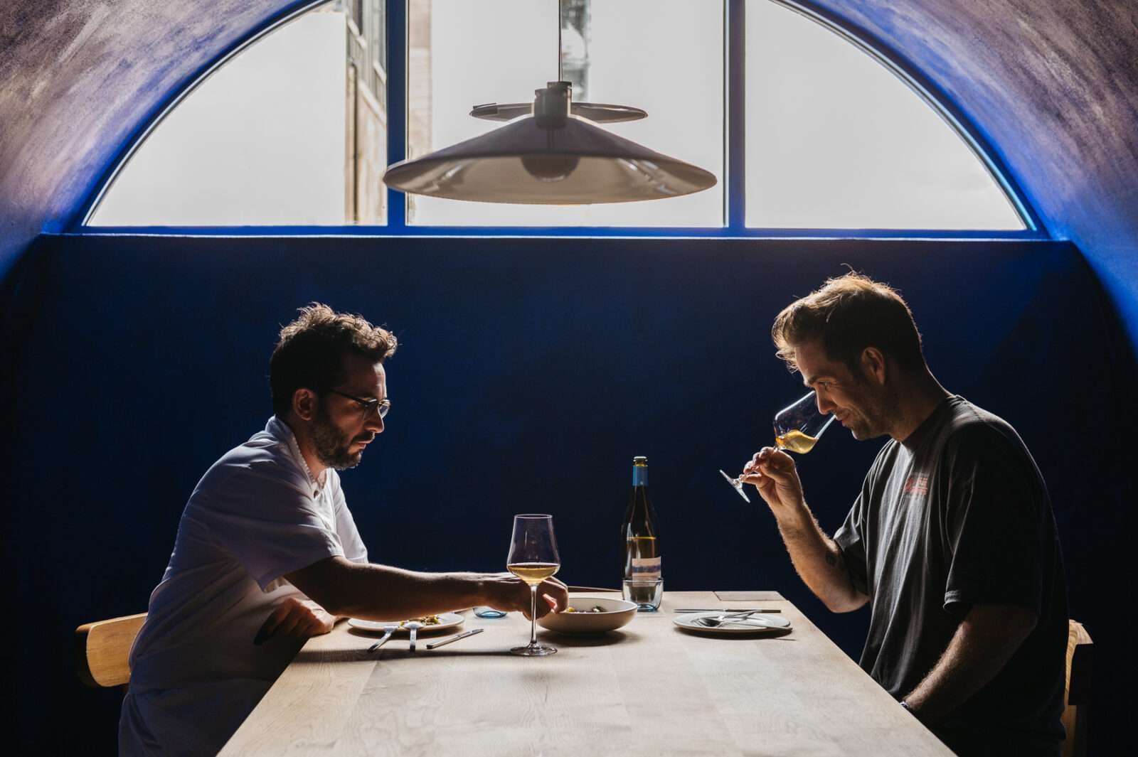 Celebrating one year of Planque with founder Jonathan Alphandery and chef Seb Myers in Haggerston, east London