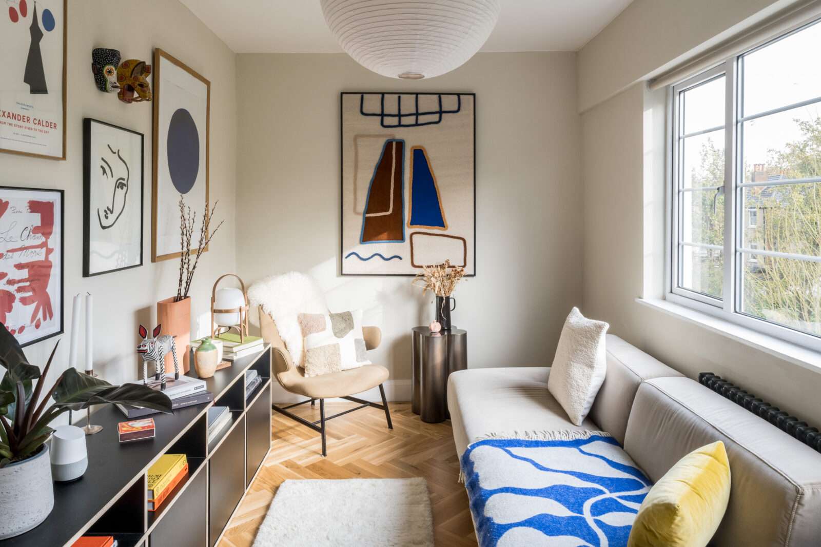 A carefully renovated apartment in East Dulwich, south-east London – and the elusive story of its 1930s Art Deco building