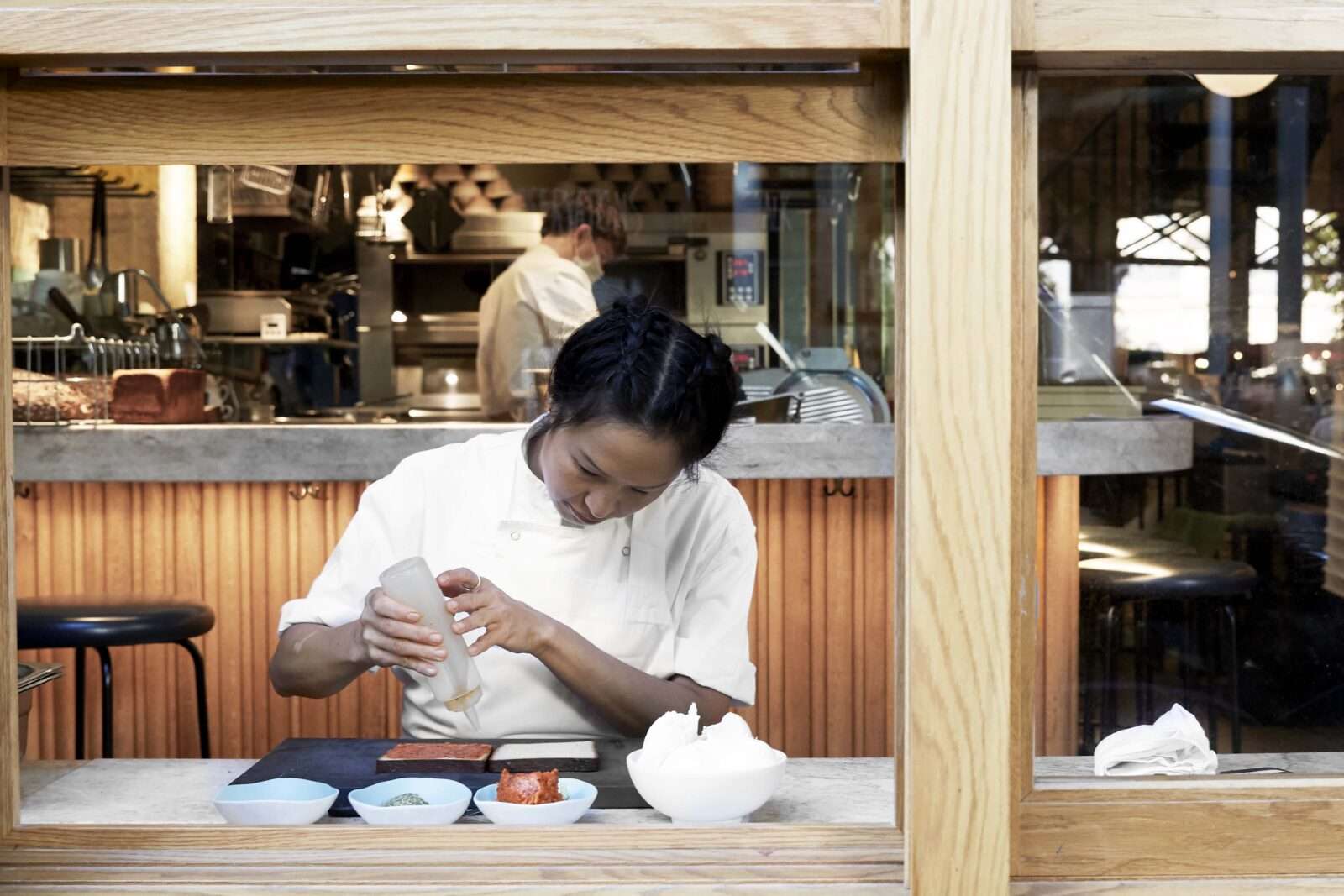 The Modern Menu: Pamela Yung’s recipe for mozzarella in carrozza – a fried cheese sandwich – at Flor in Borough Market