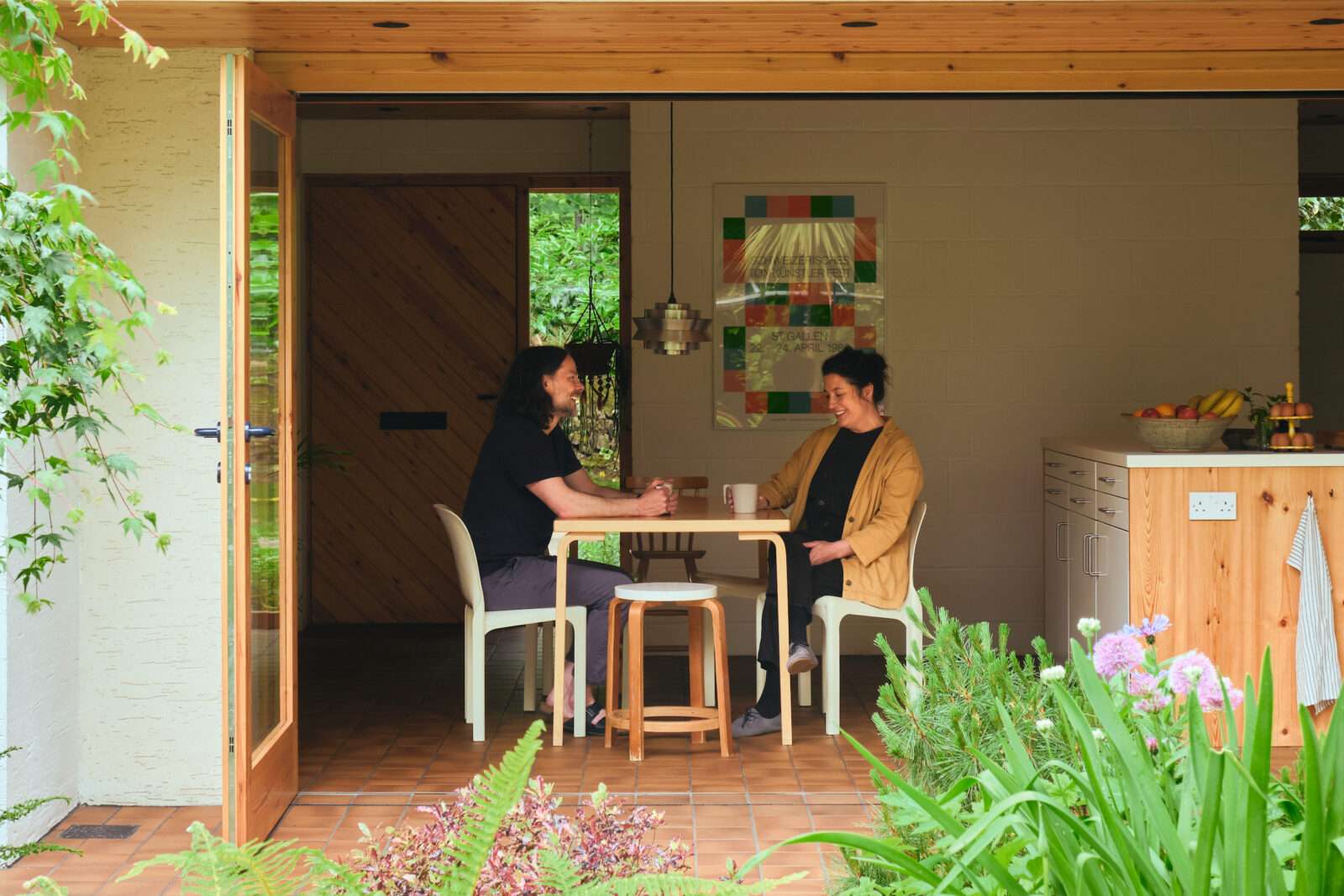 Nick and Sophie Raven on the value of honest materials at their mid-century home in Feock, Cornwall