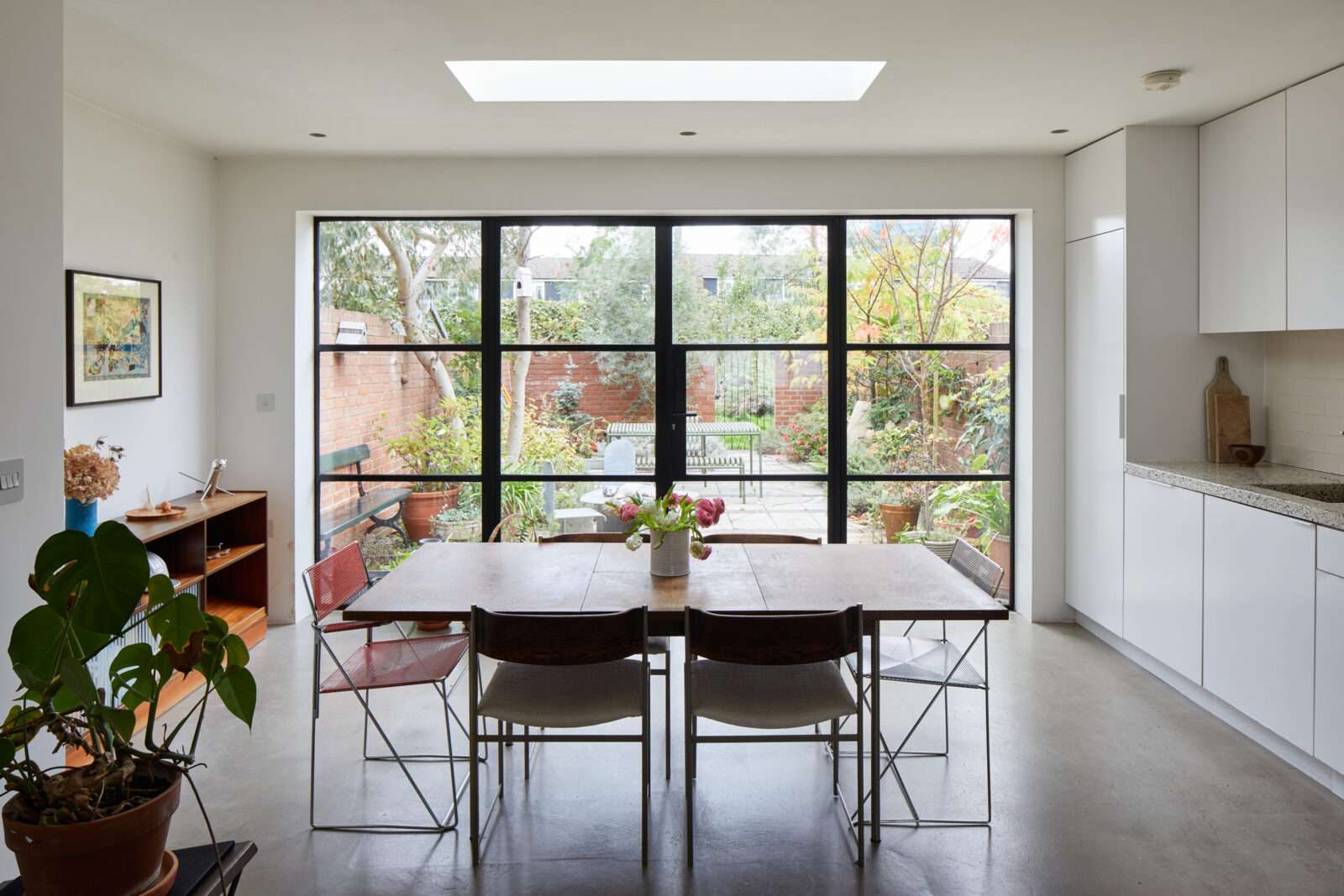 The contemporary renovation of a modernist home on Sir Frederick Gibberd’s The Beckers estate in Stoke Newington, north London