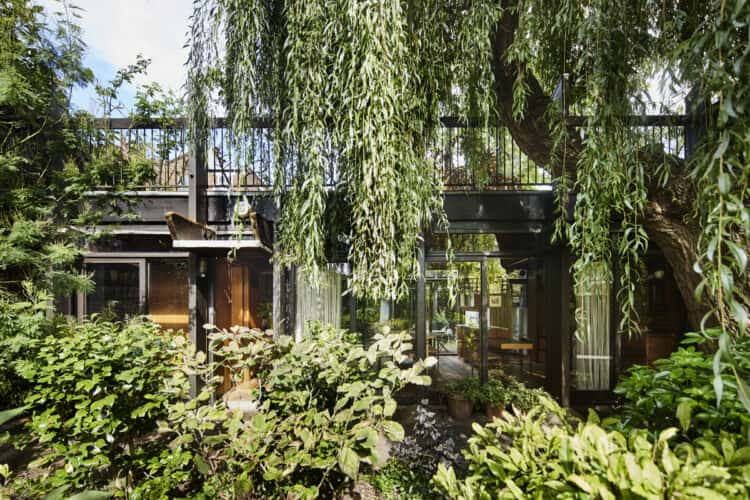 An artist and architect’s 1960s courtyard house among the trees in Kentish Town