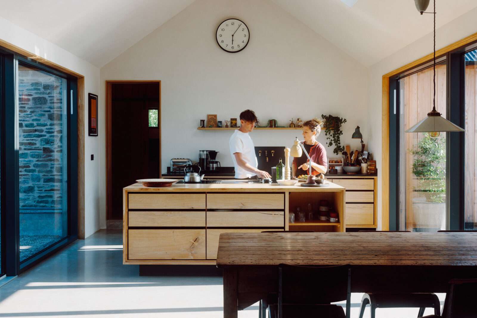 Photographer Finn Beales and arts director Clare Purcell on how light and the landscape inspired their rural home in Wales