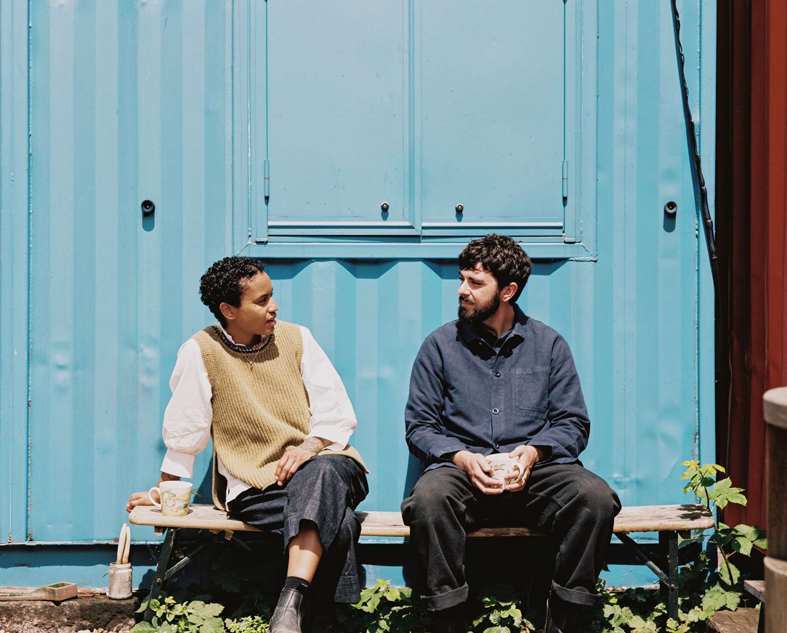 The ripple effect of Wilkinson Rivera, the husband-and-wife duo making wavy chairs in Walthamstow, east London